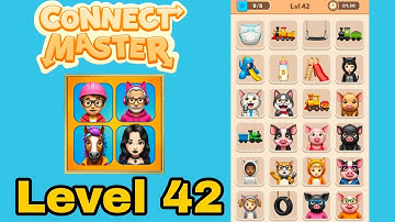 Connect master match puzzle level 42 solution walkthrough 