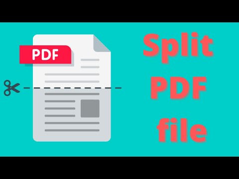 How to Split PDF Files