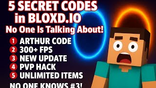 5 SECRET CODES in BLOXD.IO No One Is Talking About!