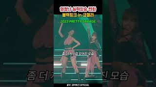 블랙핑크 코첼라 공연 실력상승기 변화