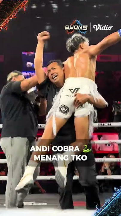 Andi cobra🐍VS Jaden!!!🔥🔥🔥ANDI COBRA MENANG TKO!!!