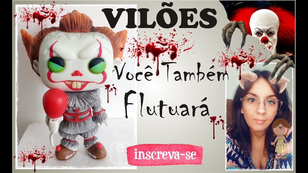DIY - Pennywise Funko POP - Unidos Pela Arte - Biscuit