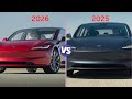 2026 Tesla Model 3 Vs 2025 Model 3 New Features Revealed