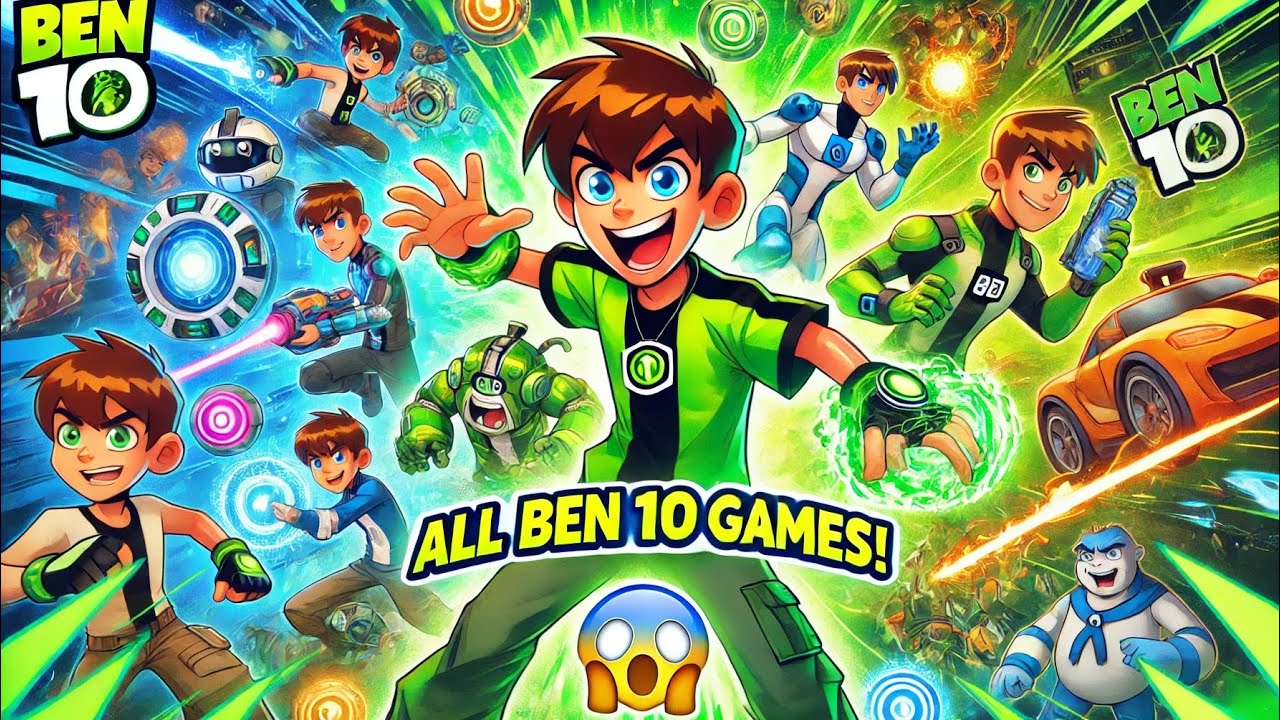 🔥 لعبت كل ألعاب بن تن القديمة والجديدة!! 😱 أي لعبة هي الأفضل؟ 🔥 | BEN ...