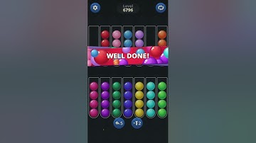 Ball Sort by Infinite Joy: Levels 6796, 6797, 6798