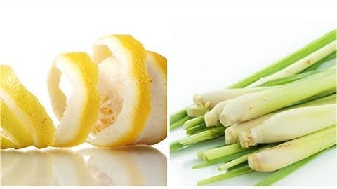 CÁCH LÀM TINH DẦU SẢ CHANH VỎ BƯỞI TRỊ DỤNG TÓC, KÍCH MỌC TÓC CỰC KÌ HIỆU QUẢ