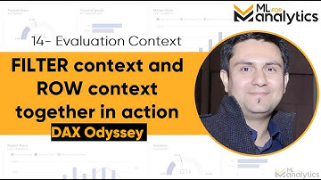 14 - Evaluation Context - Filter Context and Row Context together in action