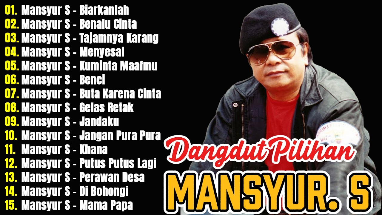 Mansyur S 🍓 Kumpulan Lagu Dangdut Lawas Terbaik Mansyur S | Full Nostalgia Original ✨ Biarkanlah