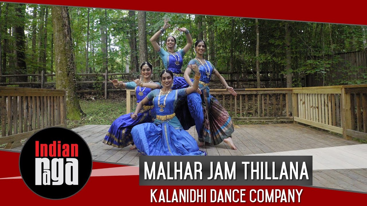 Malhar Jam Thillana  Kuchipudi Dance  IndianRaga Group Fellowship