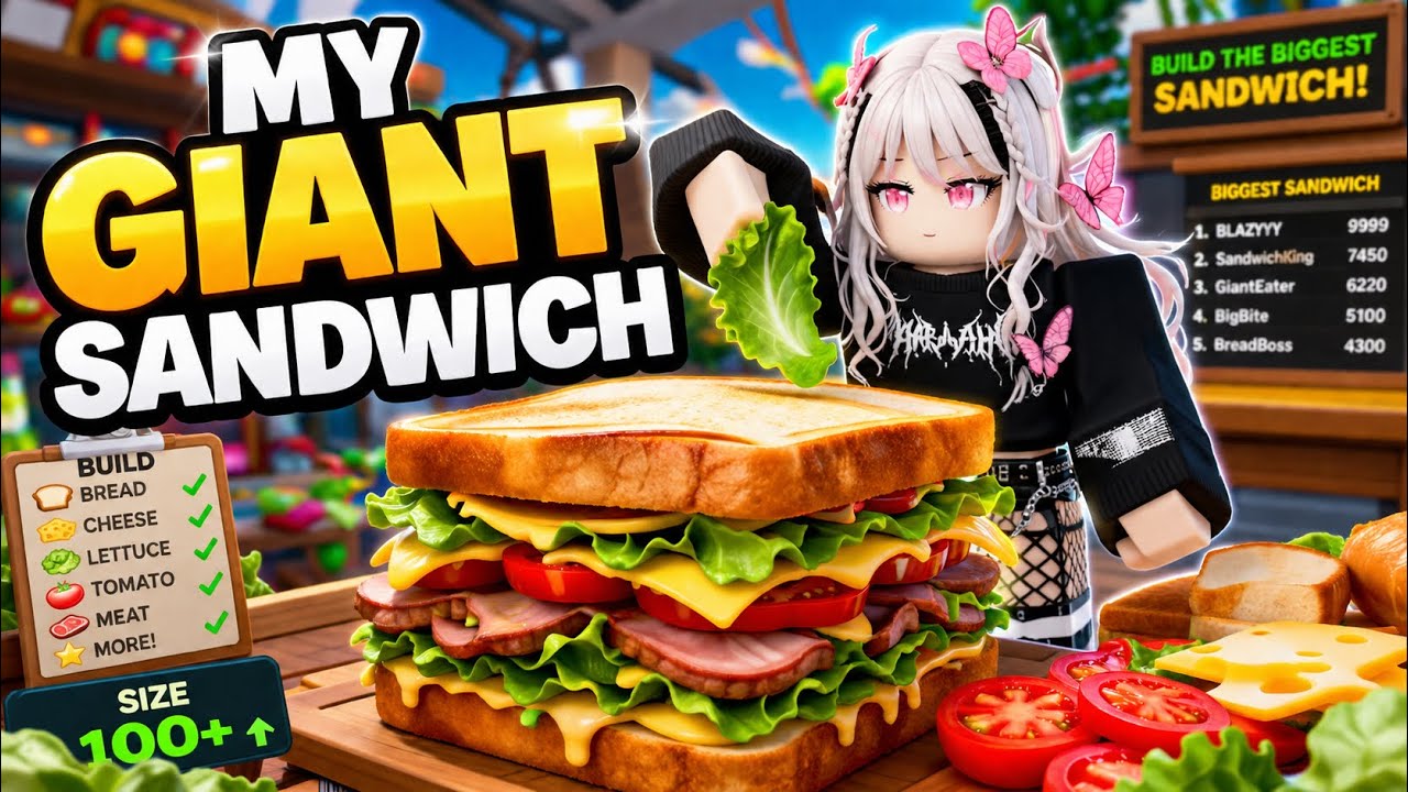I Tried Making the BIGGEST Sandwich by Blazyyy