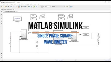 | 1 | Single Phase Square-Wave Inverter 🔌| MATLAB Simulink📊 |