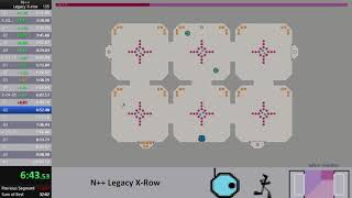 N++ Legacy X-row Speedrun in 35m33s