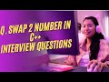 Swap 2 number in c++ ! learning C++ ! #coding #trending