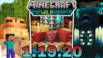 Minecraft pe 1.19.20 official version Released | Minecraft 1.19.20 ...