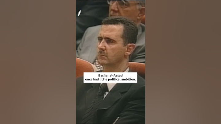 Who is Bashar al-Assad?