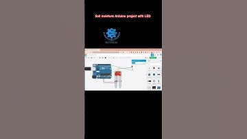 Soil moisture Sensor Arduino project with LED | Tinkercad simulation | Arduino