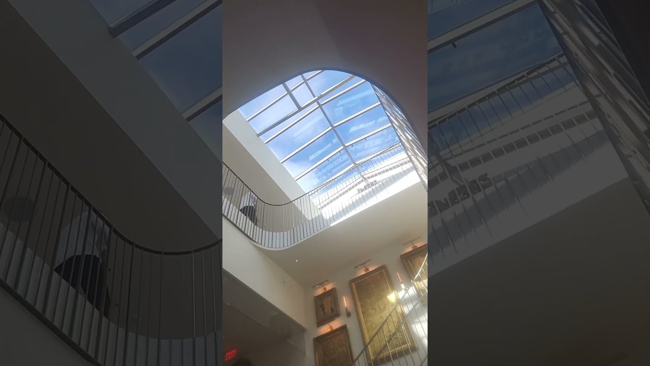 Staring At The Top Ceiling On RH Gallery Building Fashion Island Newport Beach California 2 14 2025