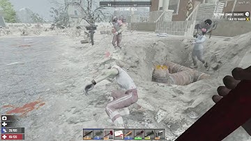 Zombies that run during day even when not feral - 7 Days to Die