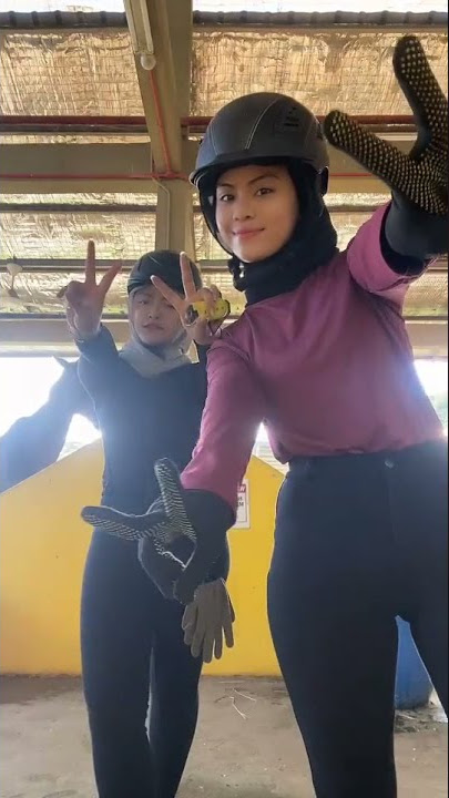 Awek Tiktok jom naik kuda