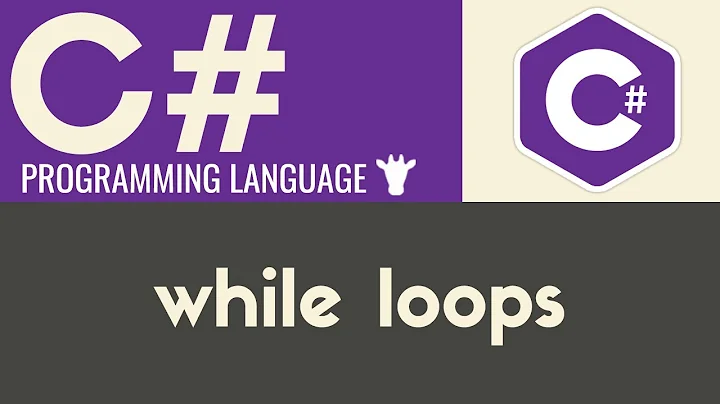 While Loops | C# | Tutorial 18