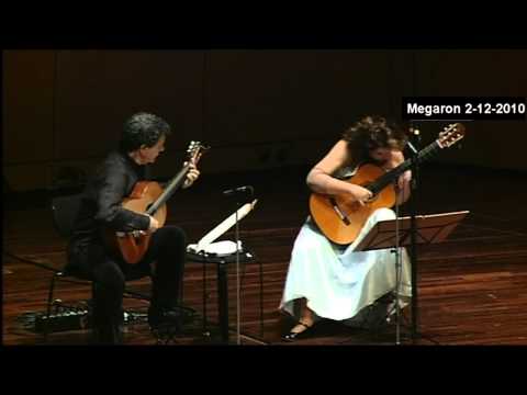 Boudounis Angelica - MEGARON - Classical Guitars Live - Evangelos Boudounis - Maro Razi