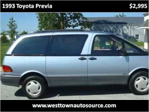 1993 Toyota Previa Used Cars West Chester Pa