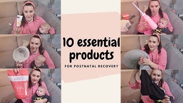 Top 10 essential products for postnatal recovery