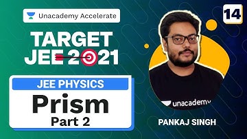 Prism Part 2 | Physics | Target IIT-JEE 2021 | Pankaj Singh | Unacademy Accelerate
