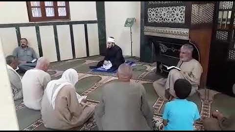 من مقراءة مسجد الرحمن بشندويل و قراءة سورة الفاتحة مع الرواد  د/ محمد صالحين