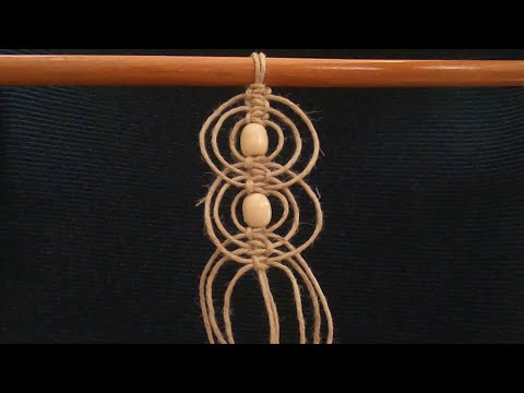 Makrome: Ajur zinciri ( Openwork chain,  Ажурная цепочка, Durchbrochene Kette, سلسلة مخرمة,ჯაჭვი )
