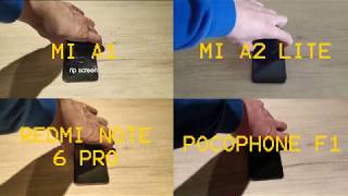 XIAOMI SPEEDTEST: POCOPHONE vs NOTE 6 PRO vs MI A2 LITE vs MI A1 (boot)