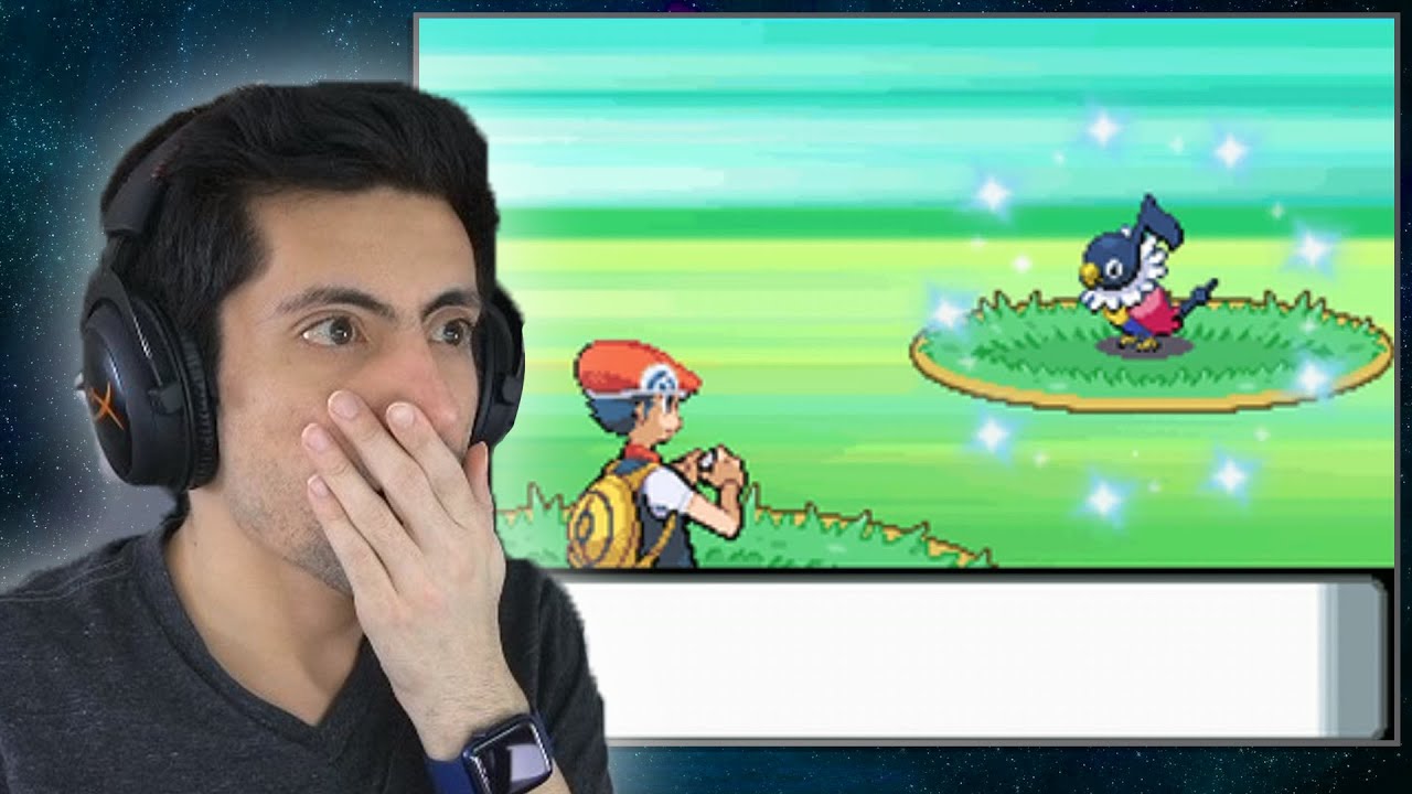 POKERADAR CHAIN OF 8! Shiny Chatot Reaction! Pokemon Pearl