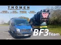 Schwertransport/Brücke Birkenwerder mit BF3 TEAM und Thömen und Mobi Hub
