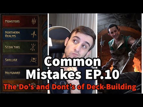 [Gwent] Common Mistakes EP.10 (How to deck-build)