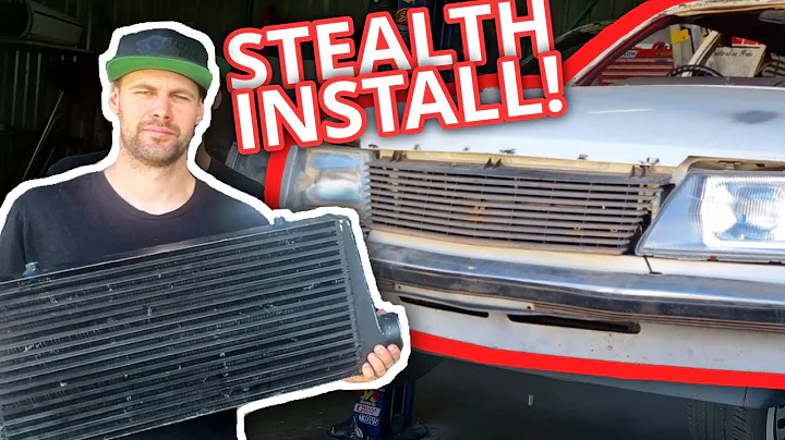 REAR MOUNT Turbo Commodore Gets a SECRET Intercooler Install! | Bad Grampa Ep 2.