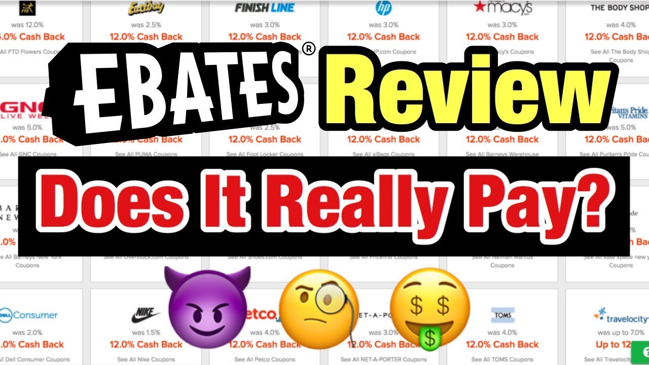 Ebates (Rakuten) Review - Does Cash Back App Really Work ...
