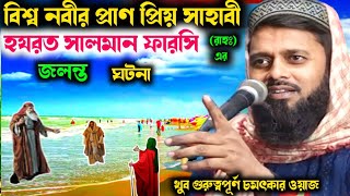 হযরত মুহাম্মদ সাঃ এর এক কলিজা ছেঁড়া সাহাবীর জ্বলন্ত ঘটনা||হাফেজ  তরিকুল ইসলাম Maulana tarikul Islam