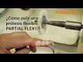 ¿Cómo pulir una prótesis flexible Partial Flex®?