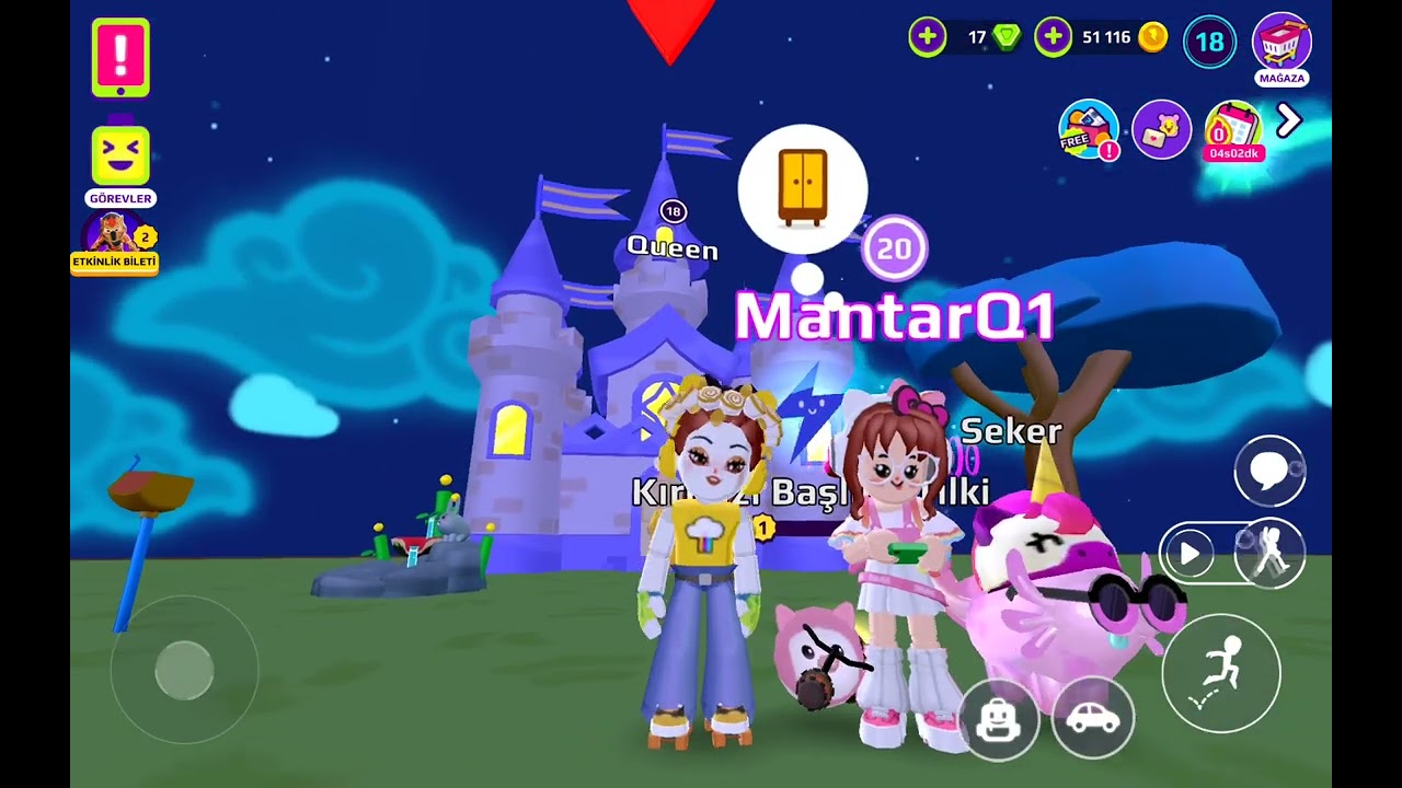 MantarQ1 ile renkli Pet takası yaptıkk