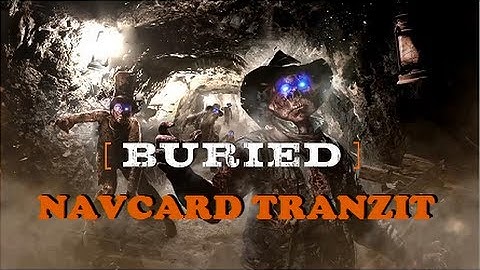 ★ Black Ops 2 "BURIED" Easter Egg - Buried Navcard works on Tranzit!