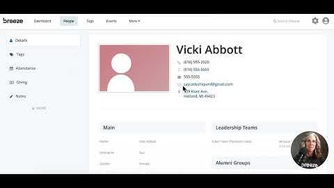 How to use the People filter in Breeze