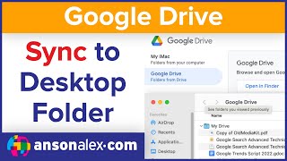 How to sync Google Drive with a local folder on your desktop. 2012 ...
