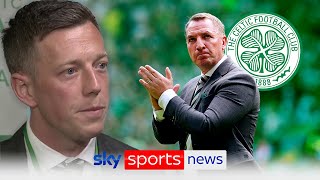 Callum McGregor says he's delighted to be working with Brendan Rodgers with Celtic on brink of title