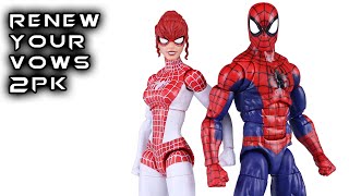 Marvel Legends SPIDER-MAN & SPINNERET Renew Your Vows 2-Pack Action Figure Review