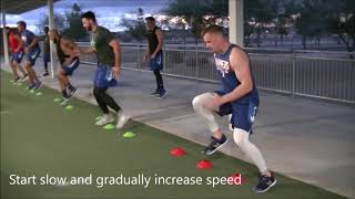 Lateral Cone Step Over