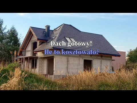 Ile kosztuje nasz dach? Koszt budowy dachu o powierzchni 240m2. #vlogbudowlany