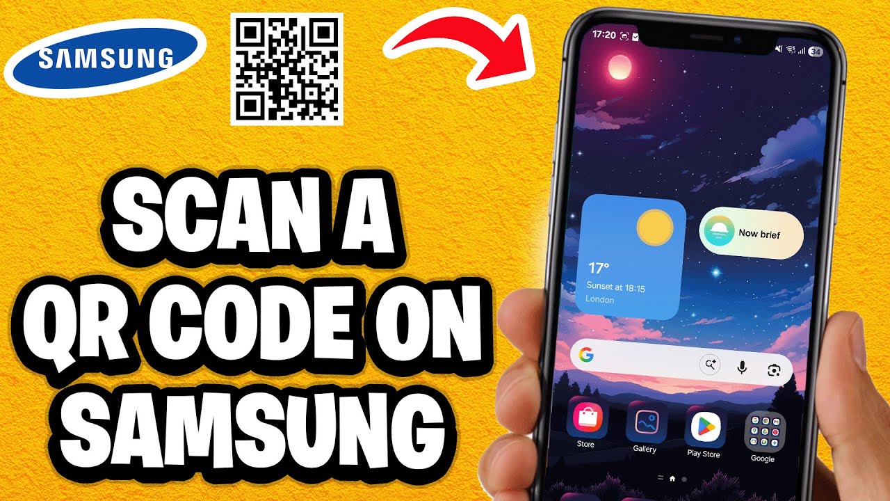 Samsung Serial Qr Code How To Scan QR Code On ANY Samsung - Fastest Guide - YouTube