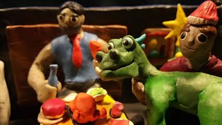 Год Дракона! Пластилиновая Анимация/Plasticine Animation| С новым Годом🎄!Поздравляю всех🌟!