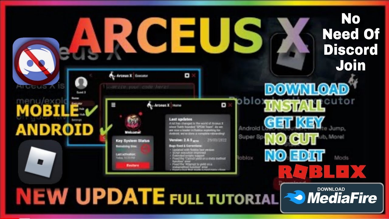 Arceus X 2.1.3 Release now in discord Free to Download 