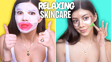 Relaxing Facial Before Sleep 💅  (my beauty secrets)